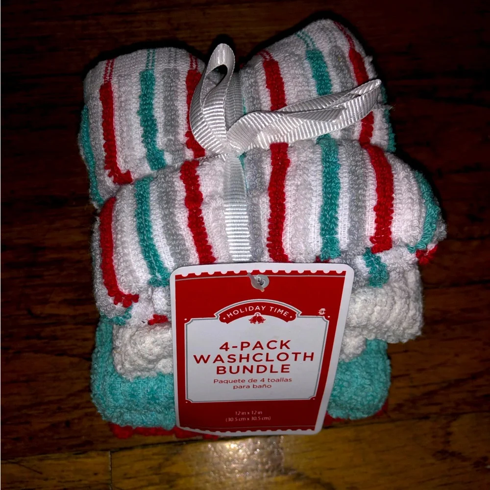 4 pack of Washcloths